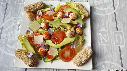 Salade florale toute légère