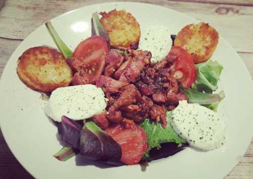 Salade gourmande aux gésiers à la provençale