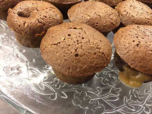 Soufflé au chocolat coeur crème de marrons et banane