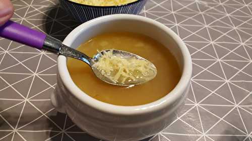 Soupe à l'oignon au Cookéo