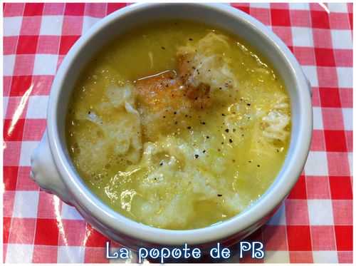 Soupe à l'oignon au Thermomix