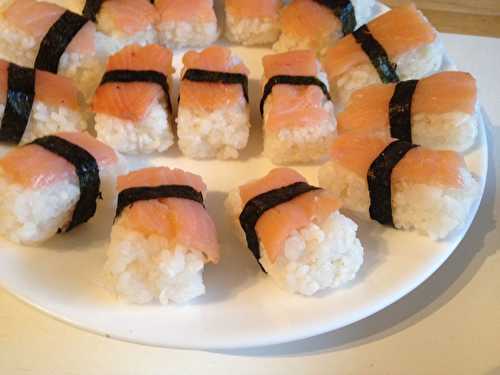 Sushis, makis et californiens rolls