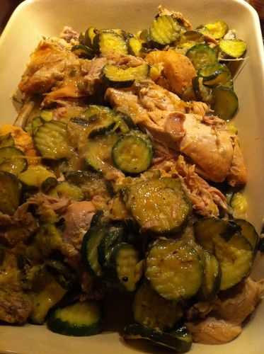 Tajine de poulet aux courgettes WW (5 points par personne)