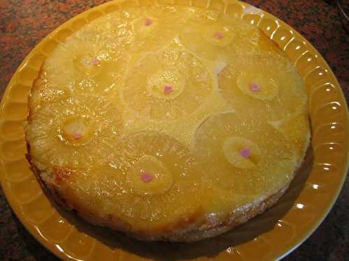 Tarte renversée à l'ananas