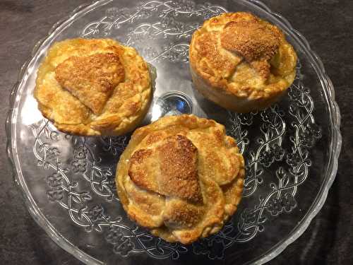 Tartelettes aux pommes pleine d'amour!