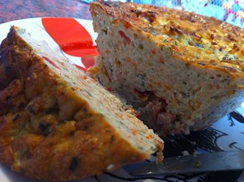 Terrine de surimi à la brunoise de légumes méditérannéens