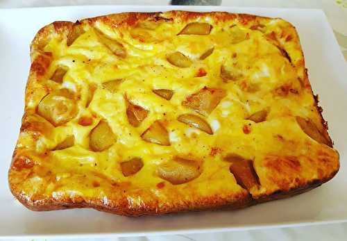 Tortilla de pommes de terre, oignons et fromage au Cake Factory