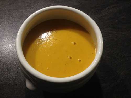 Velouté de légumes au bleu au Thermomix