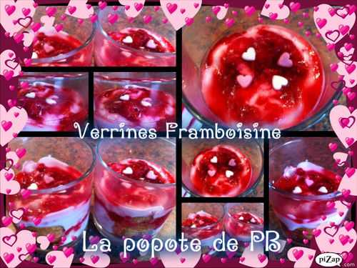 Verrine Framboisine