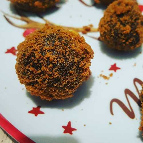 Truffes aux speculoos