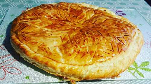 Galette des rois au chocolat au lait belge et praliné