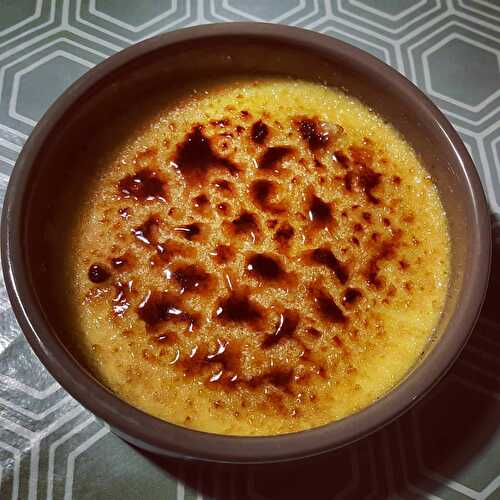 Crème brûlée au Thermomix