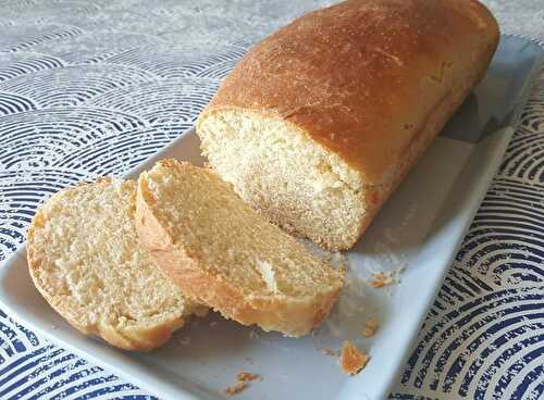 Pain de mie à l'huile d'olive au Thermomix