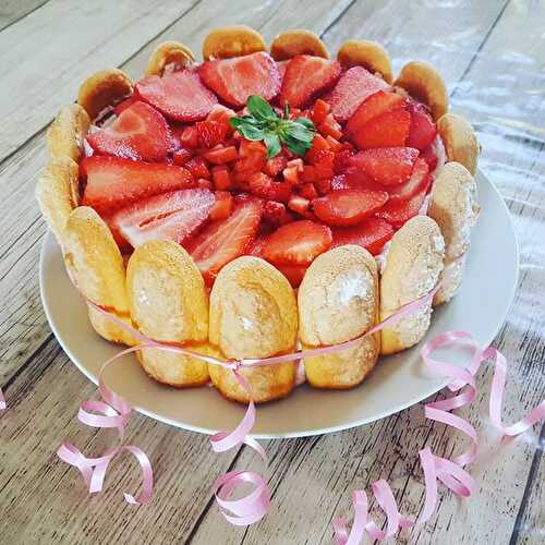Charlotte aux fraises - Bataille Food #89
