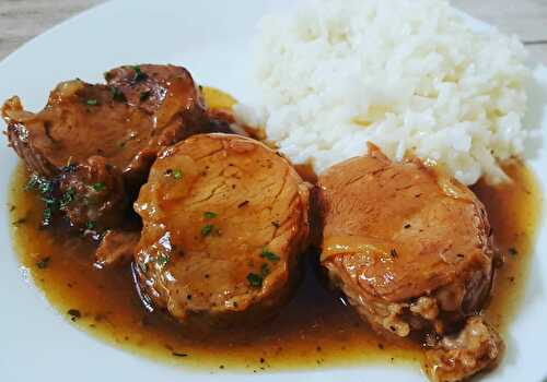 Filet mignon à la Leffe et au miel au Cookéo