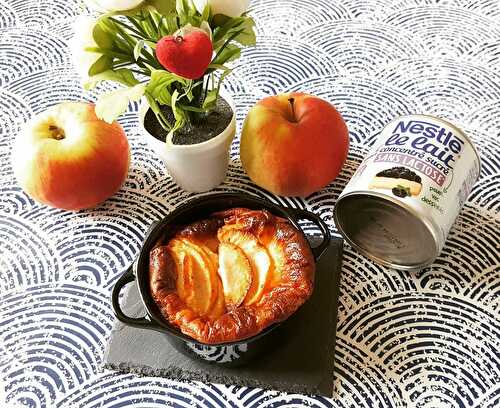 Clafoutis aux pommes sans lactose