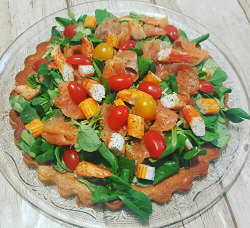 Tarte Salade Nordique