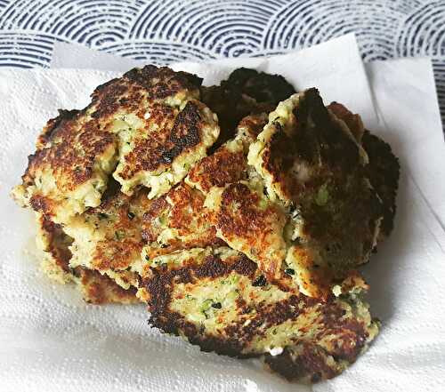 Galettes de courgettes à la grecque