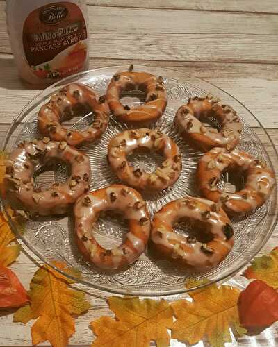 Donuts aux noix et sirop d'érable - Recette autour d'un ingrédient #79 - Popote de petit_bohnium