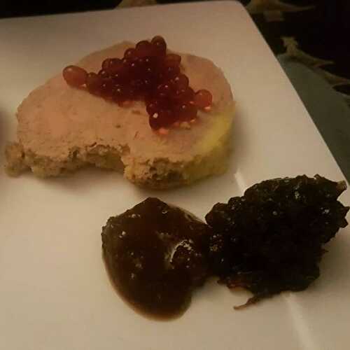 Foie gras à l'armagnac au Thermomix