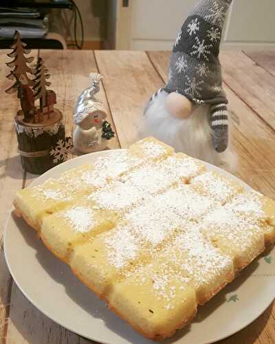 Gâteau à la fleur d'oranger et amande