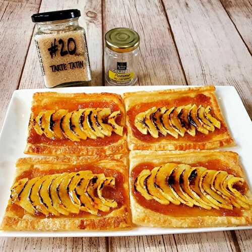 Tartelettes feuilletées aux pommes