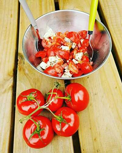 Salade tomates mozzarella