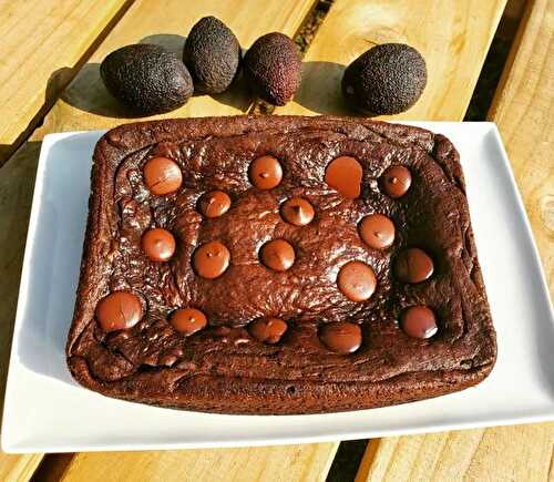 Fondant avocat chocolat au Cake Factory