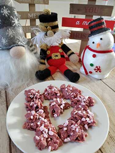 Roses des sables au chocolat ruby