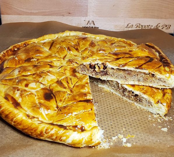 Galette des rois amande/ nougat