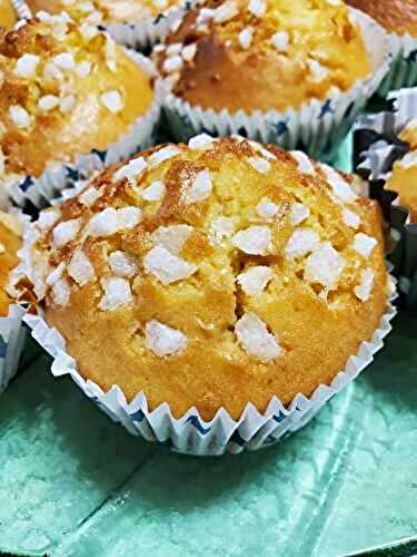 Muffins façon chouquettes