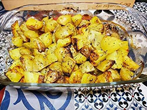 Pommes de terre confites aux herbes de Provence