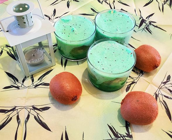 Mousse de kiwi au Thermomix - Recette autour d'un ingrédient #96