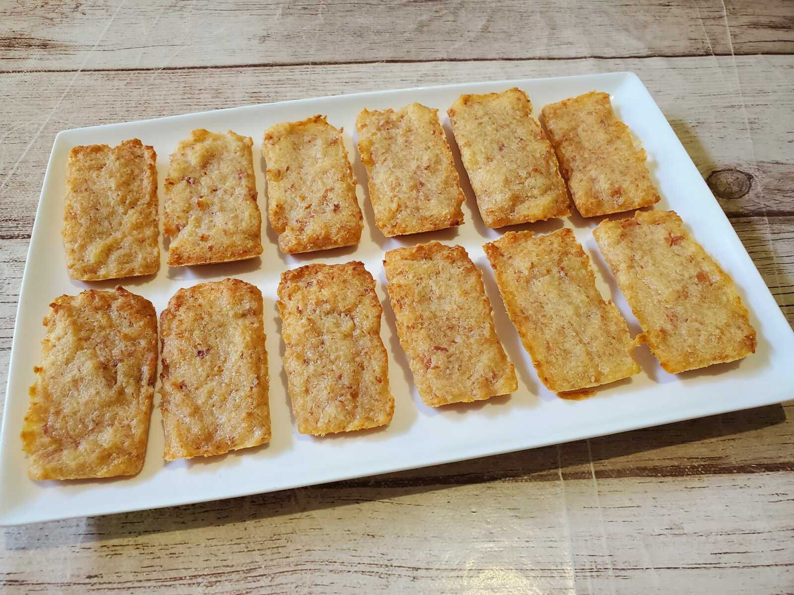 Financiers jambon & parmesan (sans gluten)