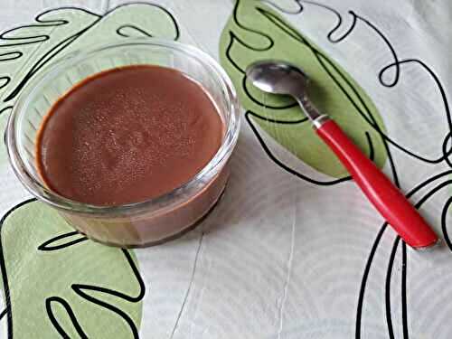 Flan au chocolat au Thermomix