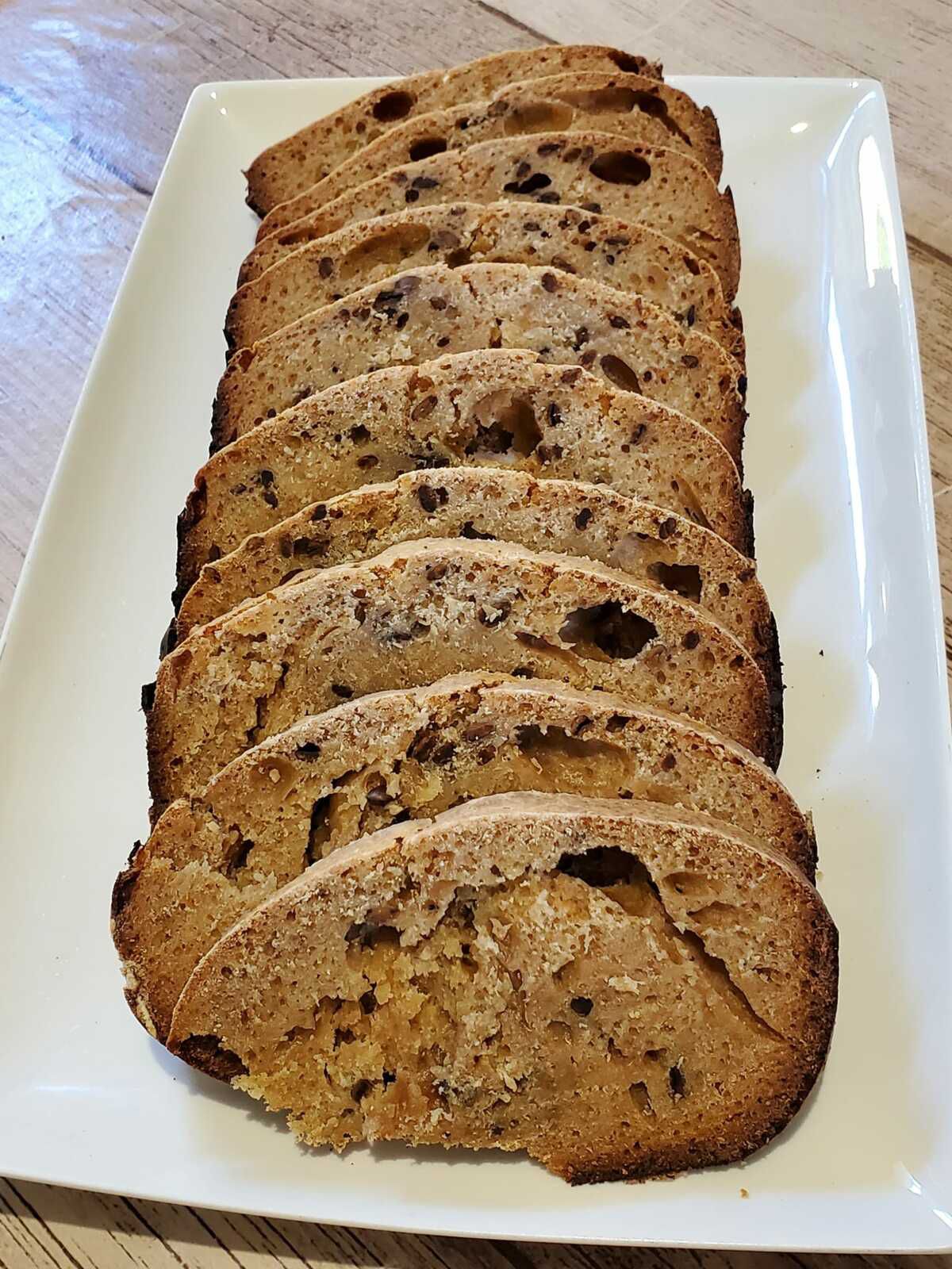 Pain au miel et aux graines de tournesol