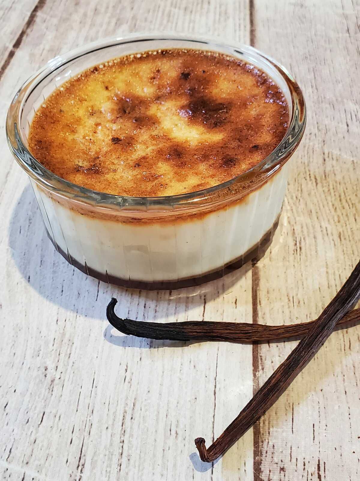 Crème caramel et vanille au Thermomix