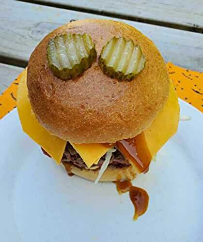 Burgers monstres pour Halloween