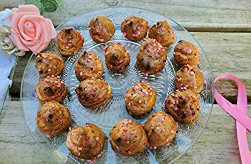 Chouquettes à la framboise au Thermomix