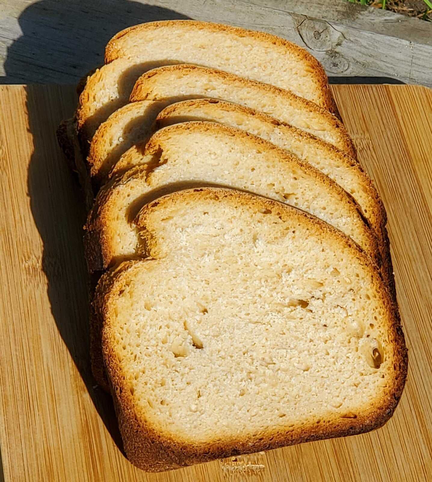 Pain de mie à la machine à pain