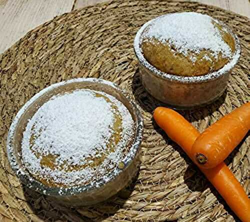 Carrot cakes individuels à la noisette au Thermomix