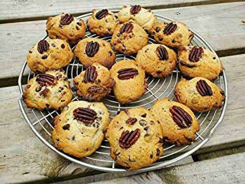 Cookies aux pépites de chocolat et noix de pécan