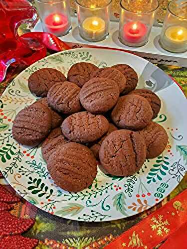 Biscuits chocolat à la fourchette