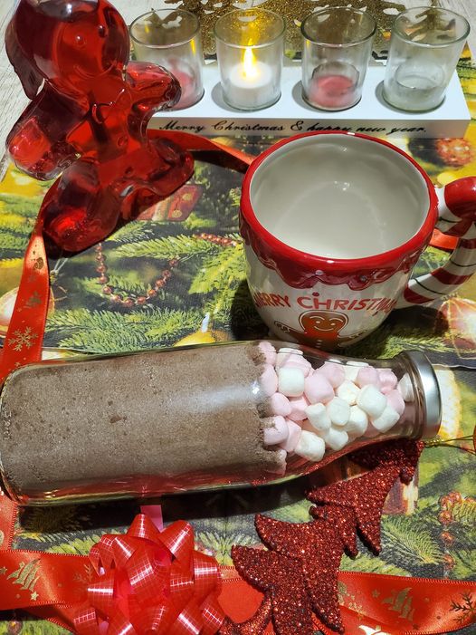 Cadeau gourmand - Mix pour chocolat chaud des fêtes