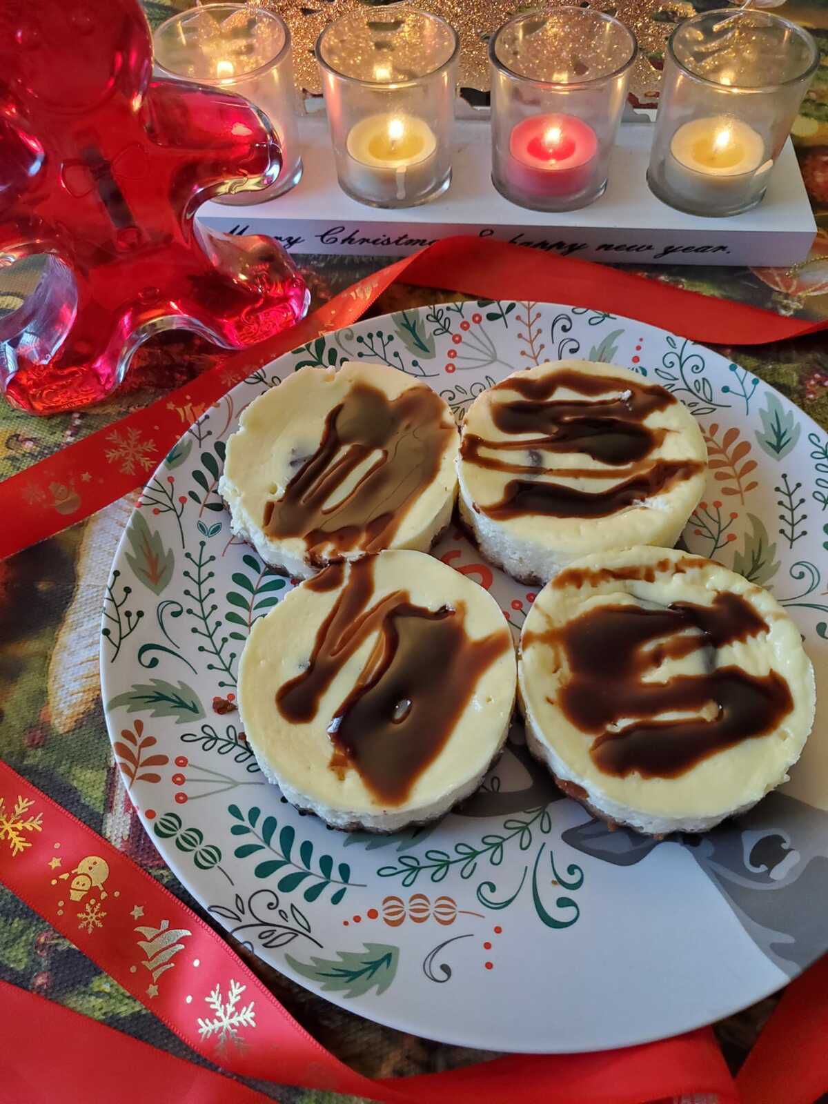 Mini cheesecake au nutella