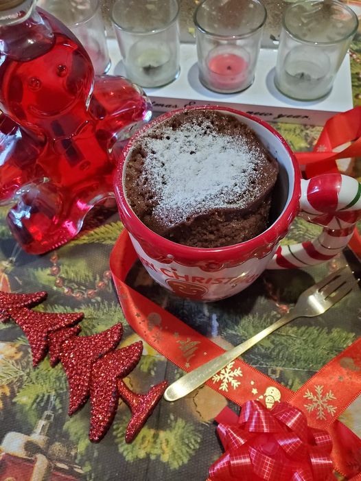 Mug cake de Noël