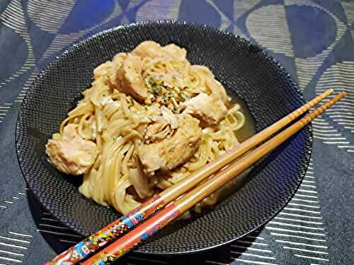 Aiguillettes de poulet au chou chinois au Cookéo