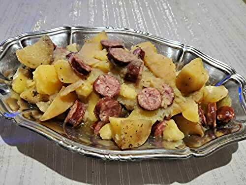 Diots de Savoie, pommes de terre au Cookéo