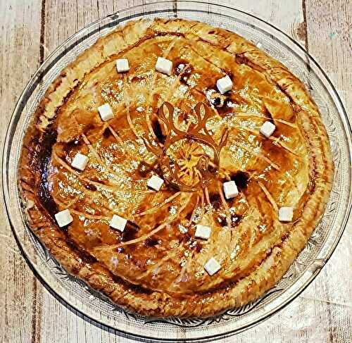 Galette des rois à la noix de coco