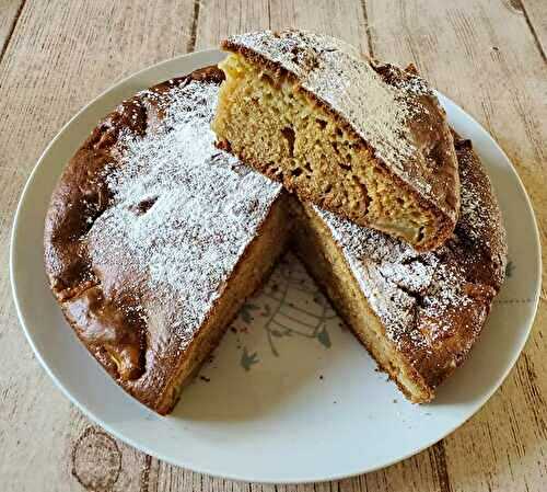 Gâteau au yaourt pomme Carambar